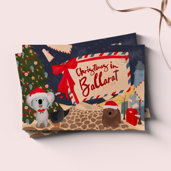 Christmas in Ballarat Children's Book - Matte Recycled Inside - Image 4