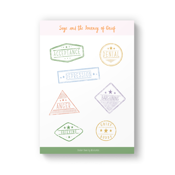 Grief Sticker Sheet