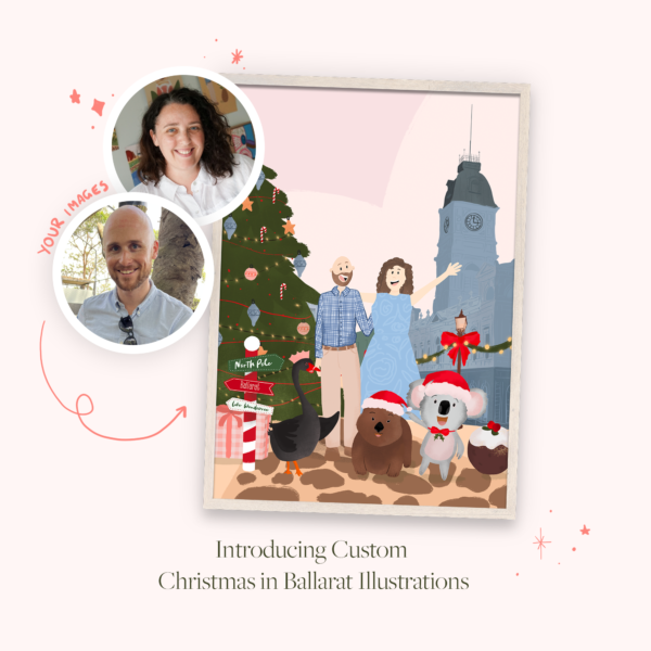Custom Christmas in Ballarat Illustration - Image 4