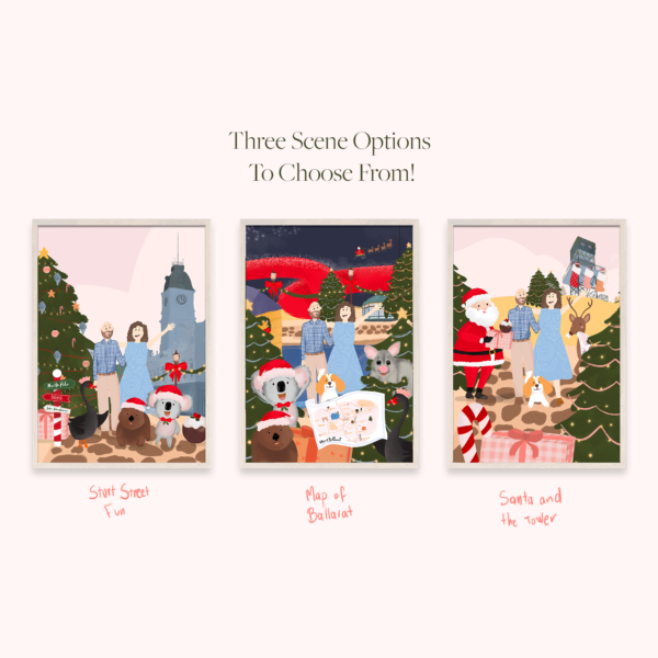 Custom Christmas in Ballarat Illustration - Image 5